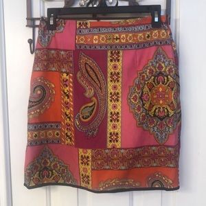 Linda Segal Multicolor Skirt